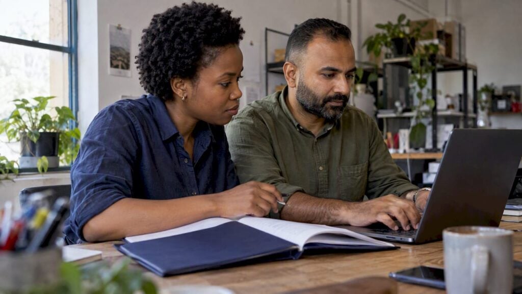 Founders completing an online CIPC company registration